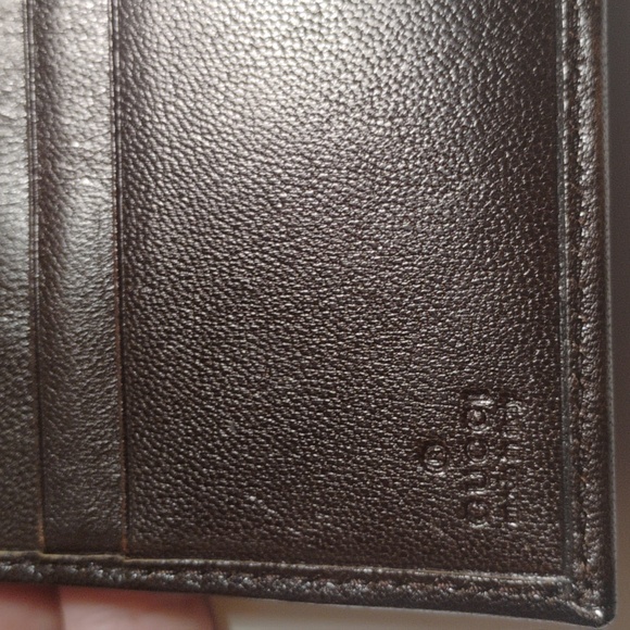 Gucci Brown Wallet with Gold Logo - Picture 6 of 8